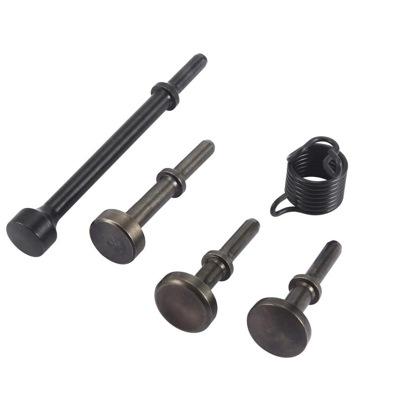 Anndason 5 Pcs Smoothing Pneumatic Air Hammer Pneumatic Chisel Bits Tools Kit - Image 1
